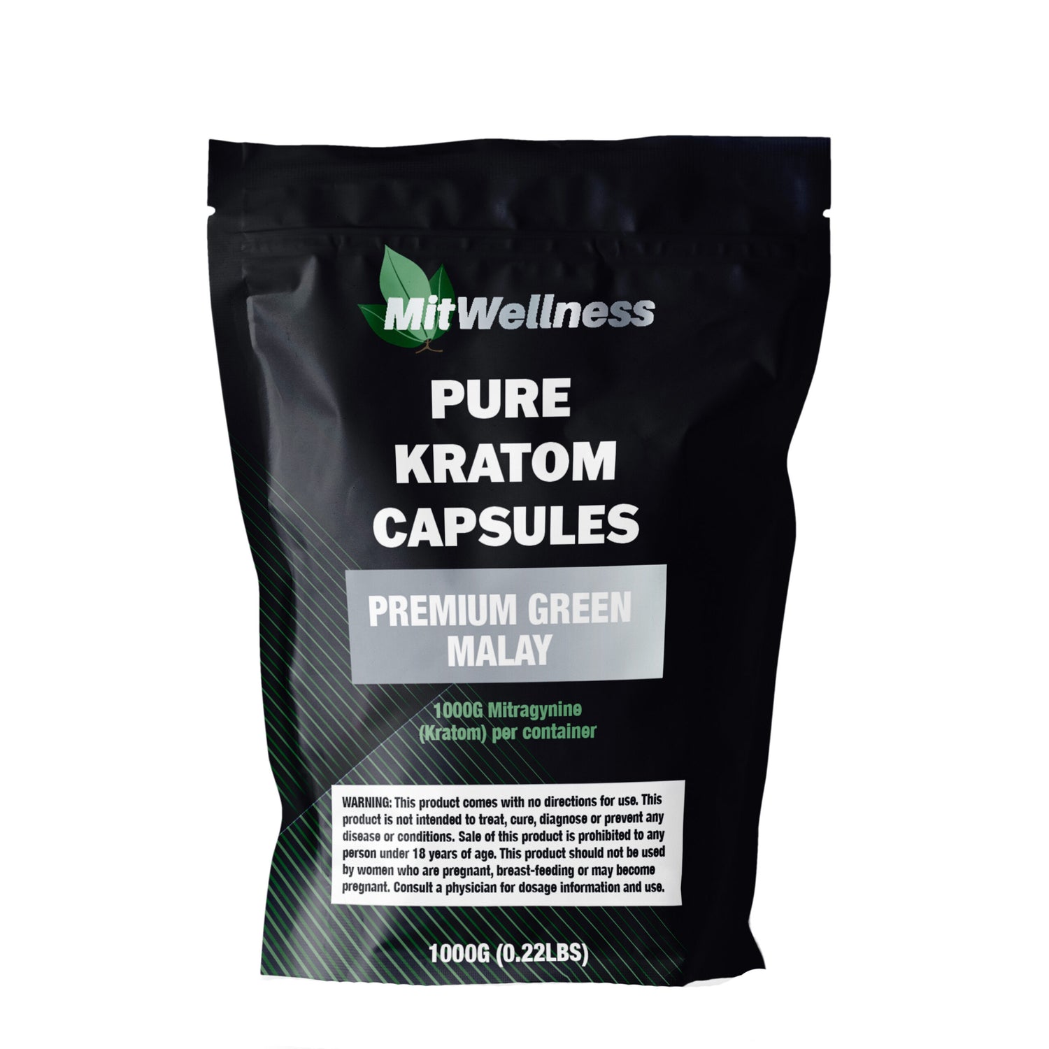 Premium Green Malay Kratom Capsule