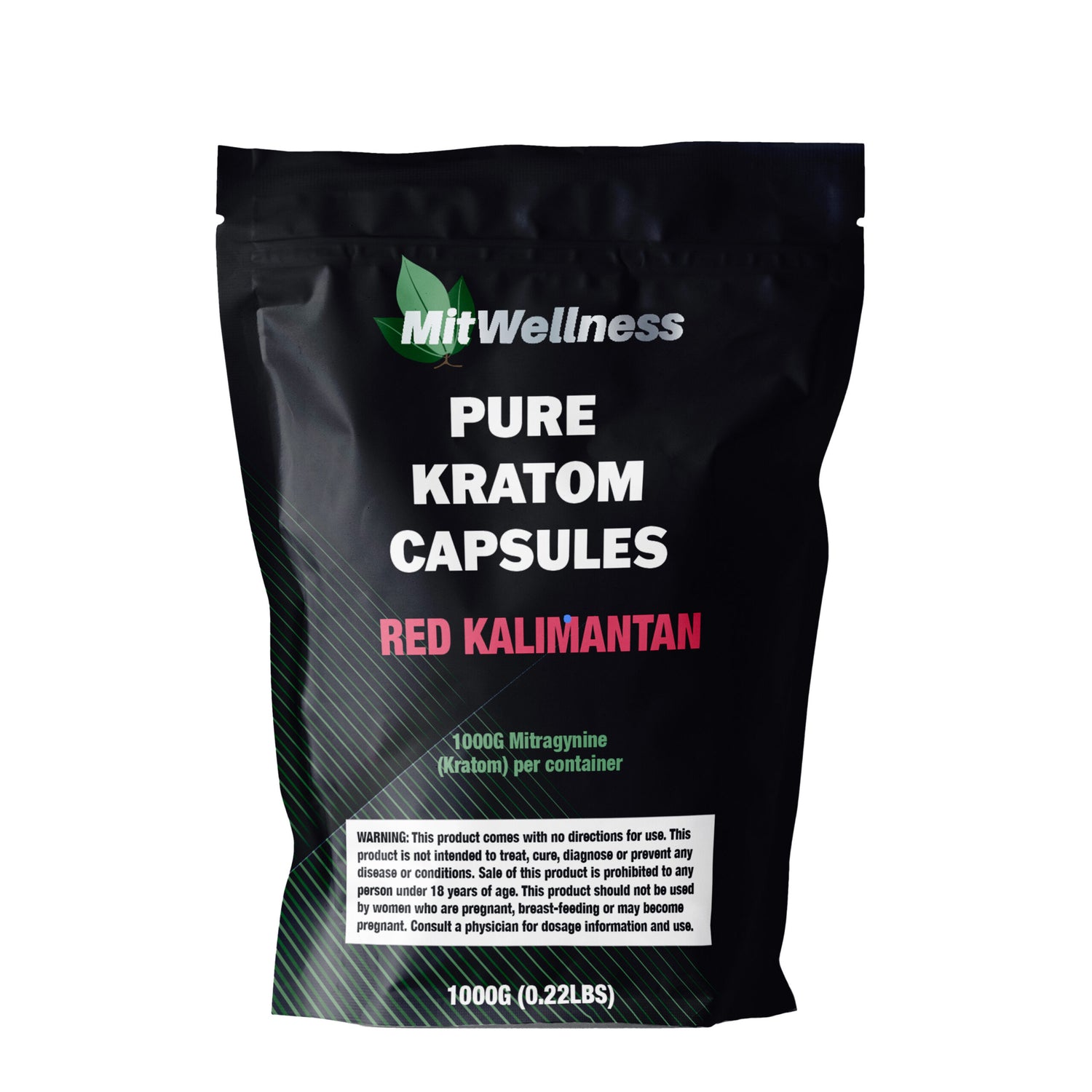 Red Kalimantan Kratom Capsule