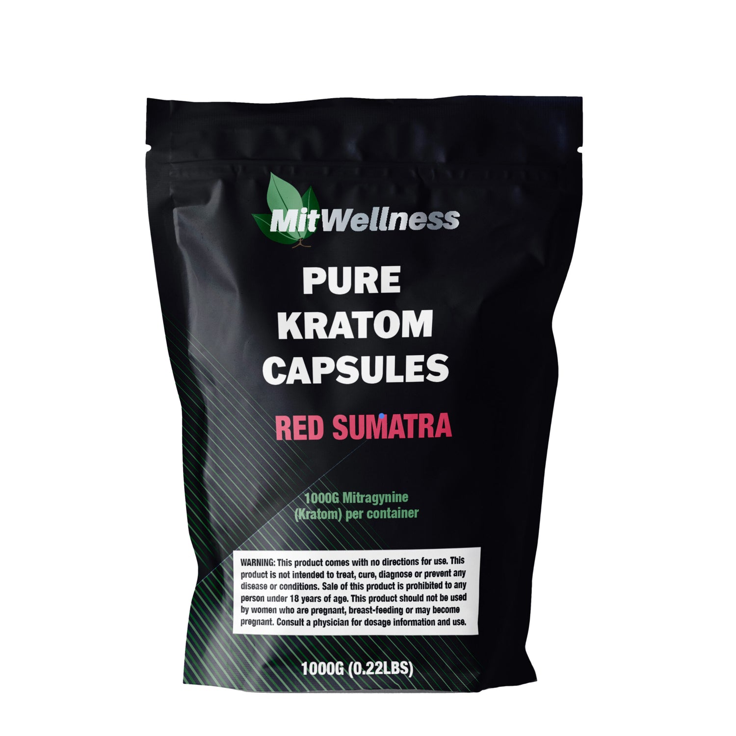 Red Sumatra Kratom Capsules