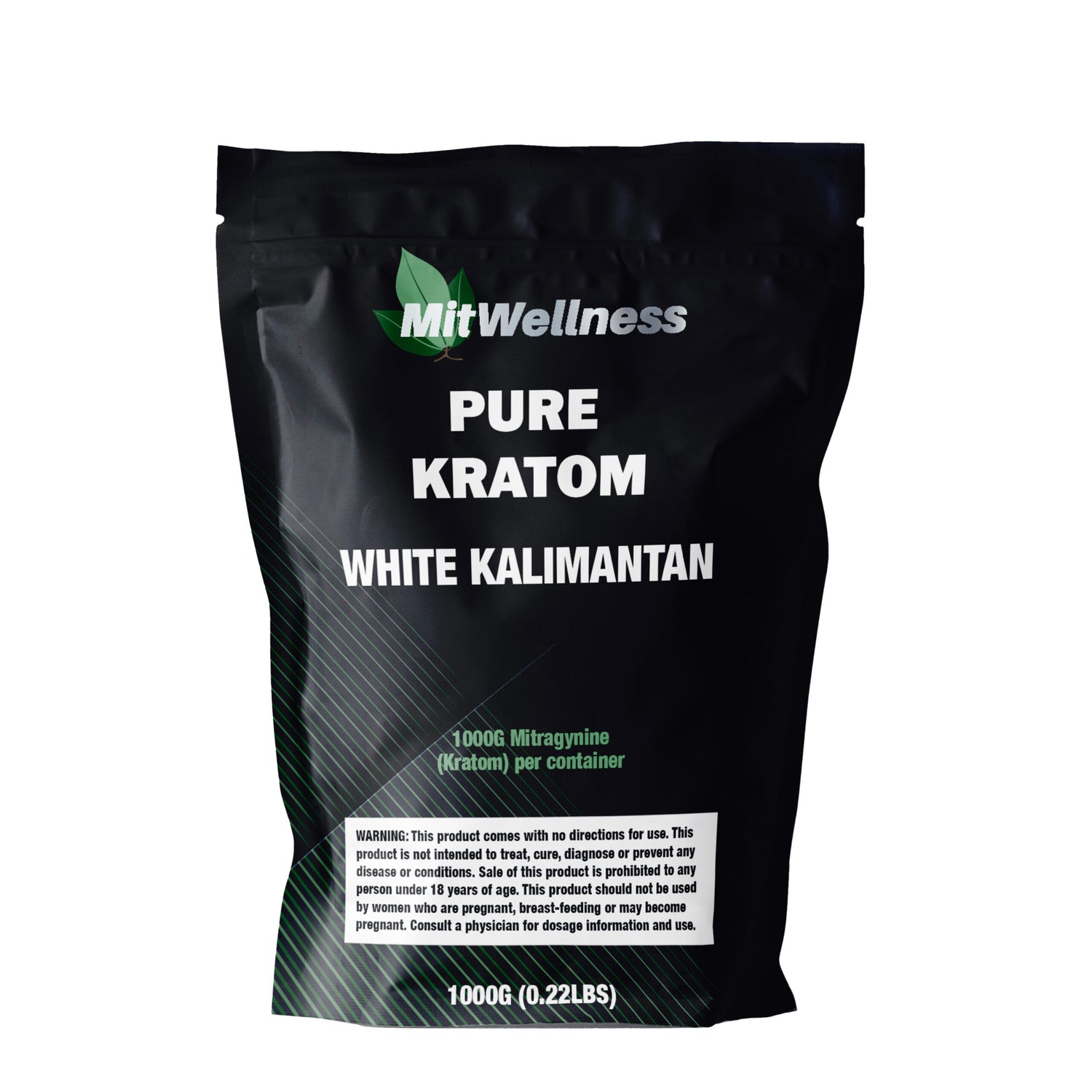 White Kalimantan Kratom Capsules