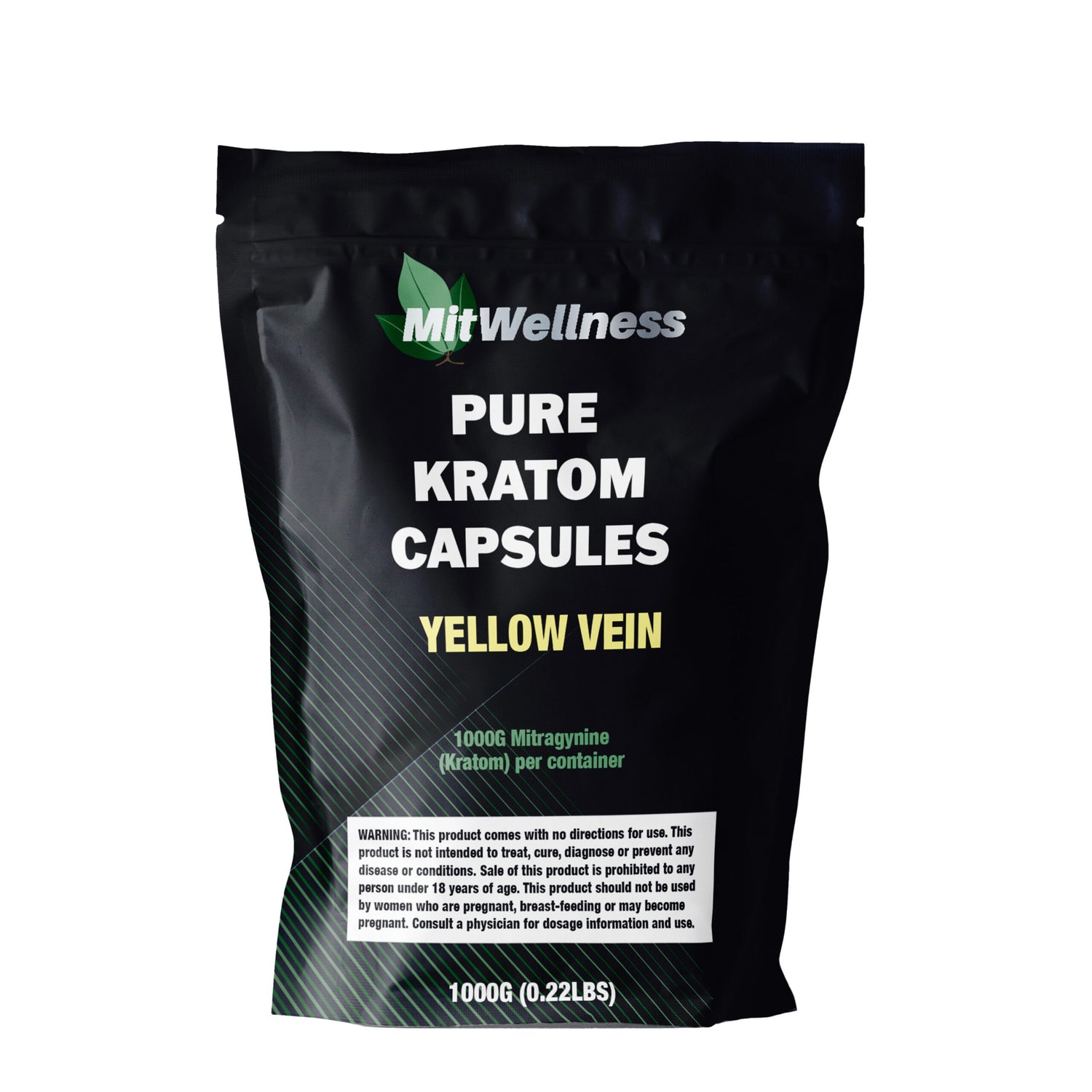 Yellow Vein Kratom Capsules